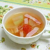 冬瓜とトマトのスープ